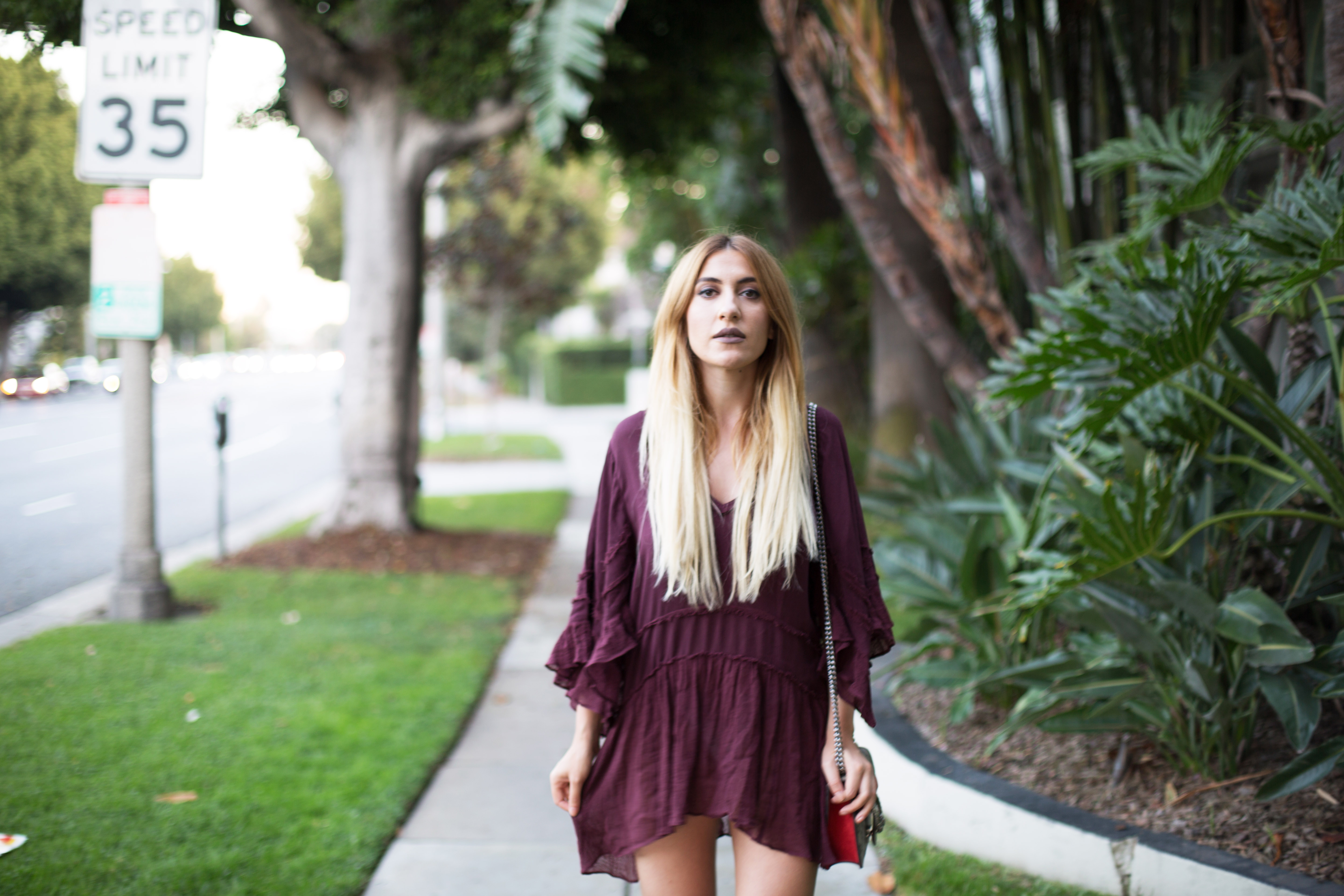 Free-People-In-Beverly-Hills-8 Free People Dress in Beverly Hills