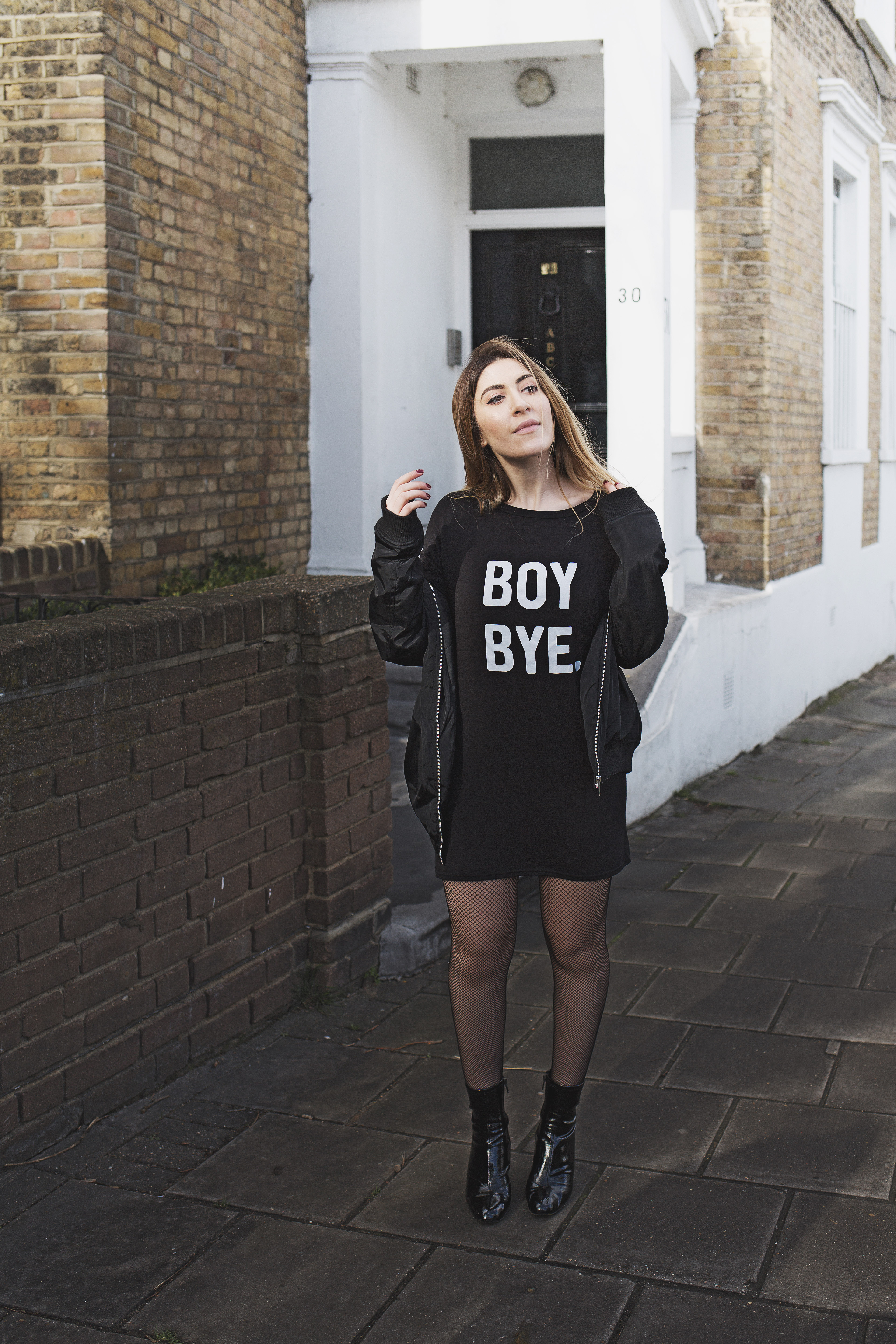 Boy-Bye_-9 How to Wear a Slogan T-Shirt Trend