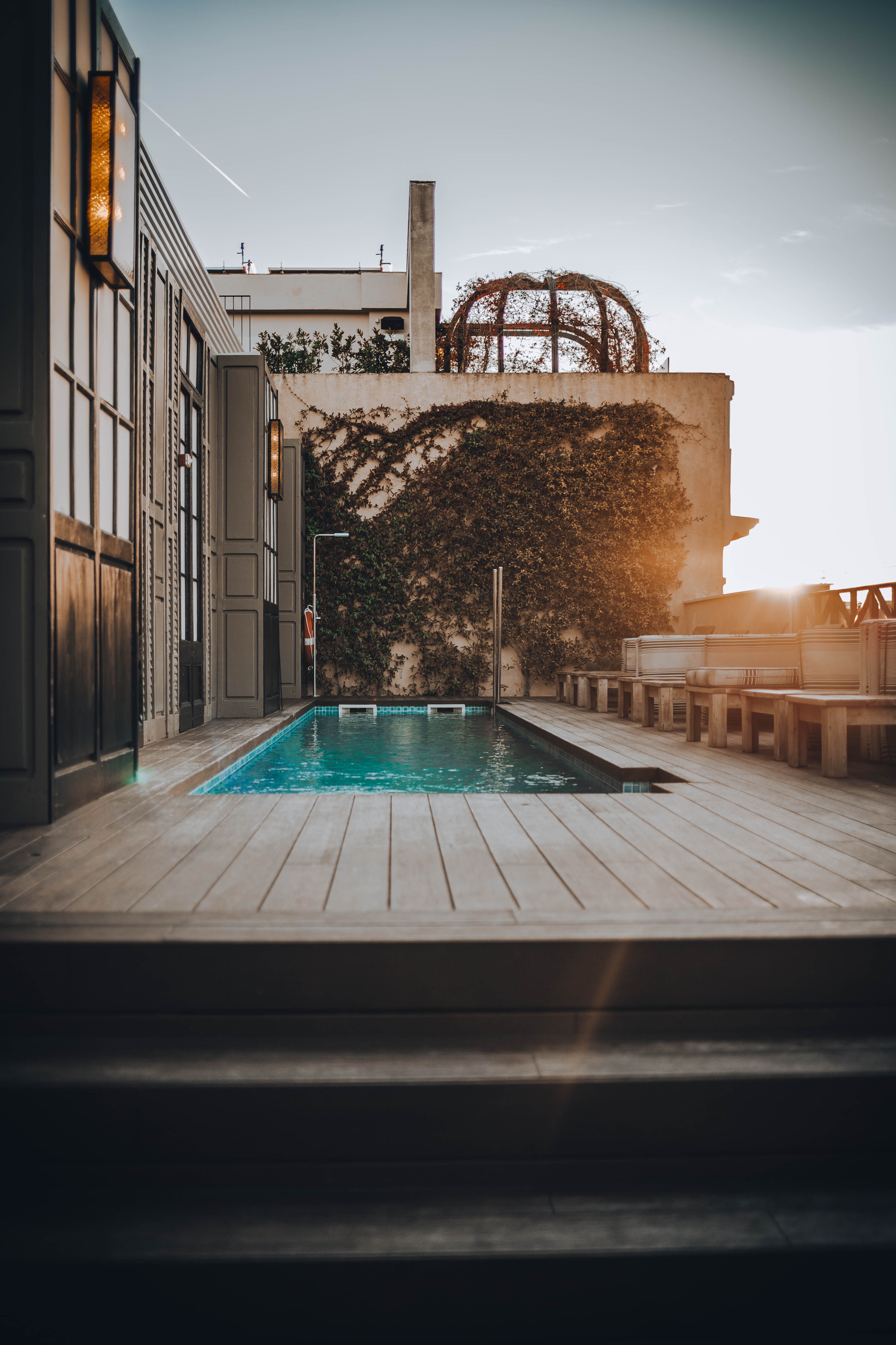 Cotton House Barcelona swimming pool 