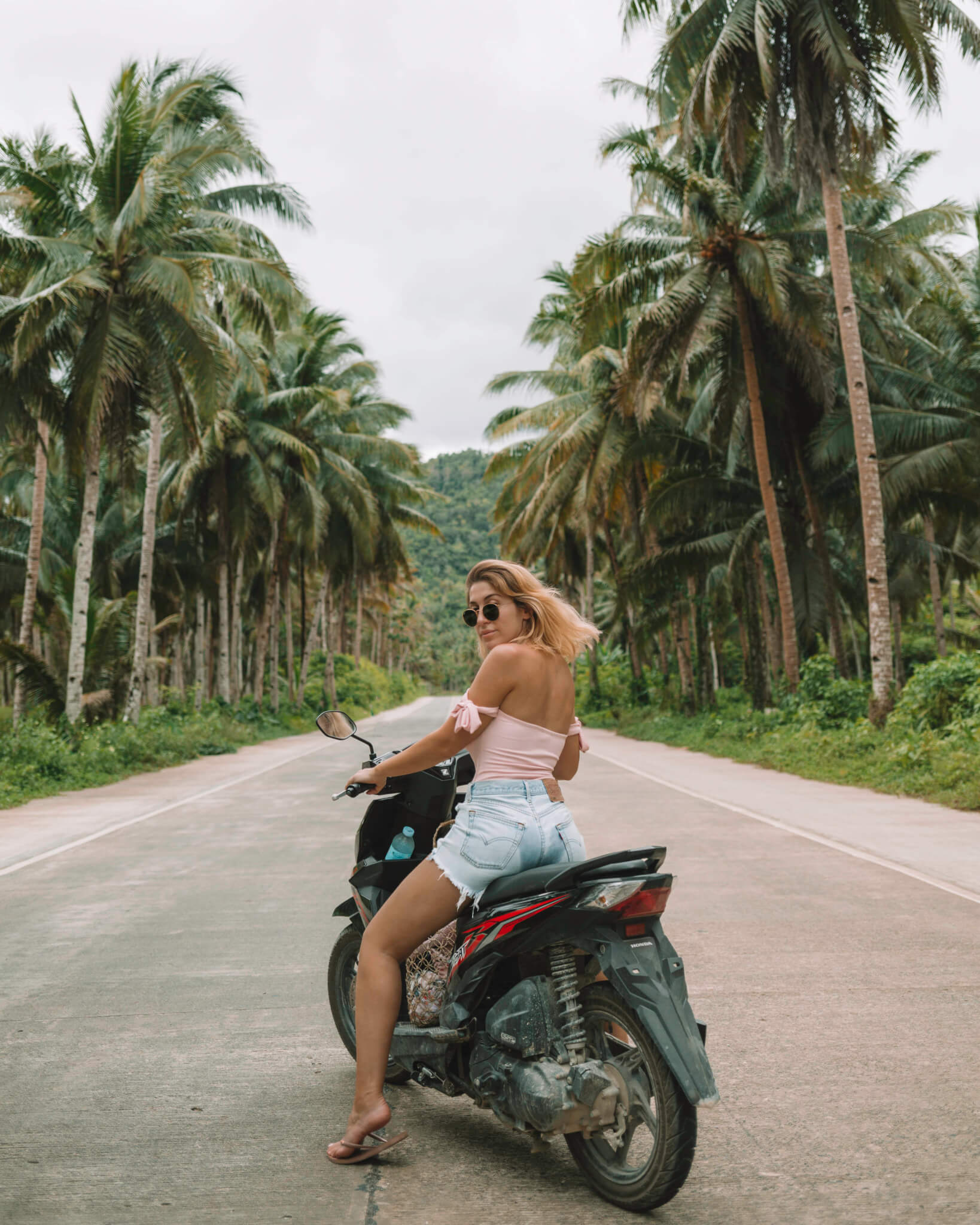 Scooter riding In Siargao
