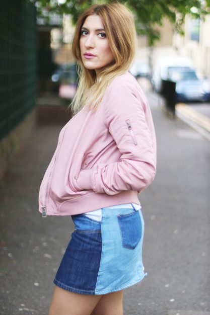 Style Guide – Patchwork Denim Skirt - the london thing