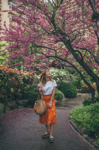 Japanese Garden Monaco - What I Wore