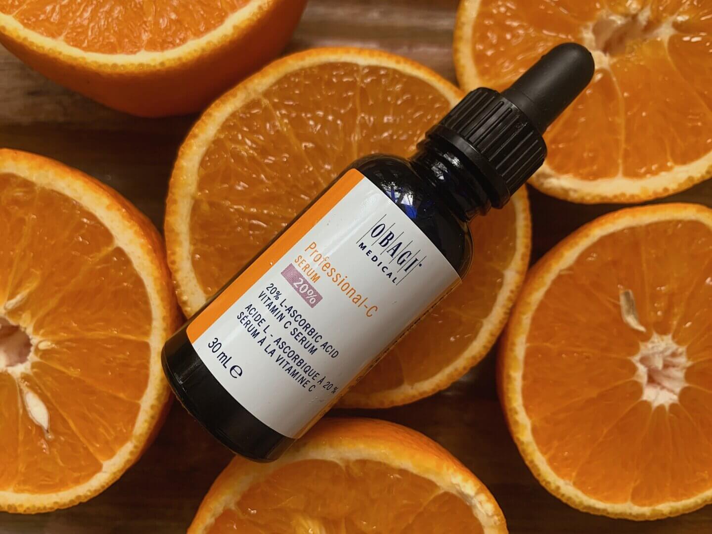Benefits of Vitamin C for your skin with Obagi the london thing